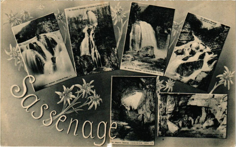 Carte postale ancienne Sassenage à Sassenage