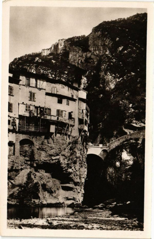 Carte postale ancienne Pont-en-Royans à Pont-en-Royans