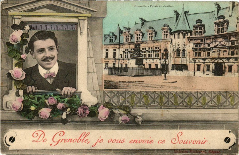 Carte postale ancienne De Grenoble à Grenoble