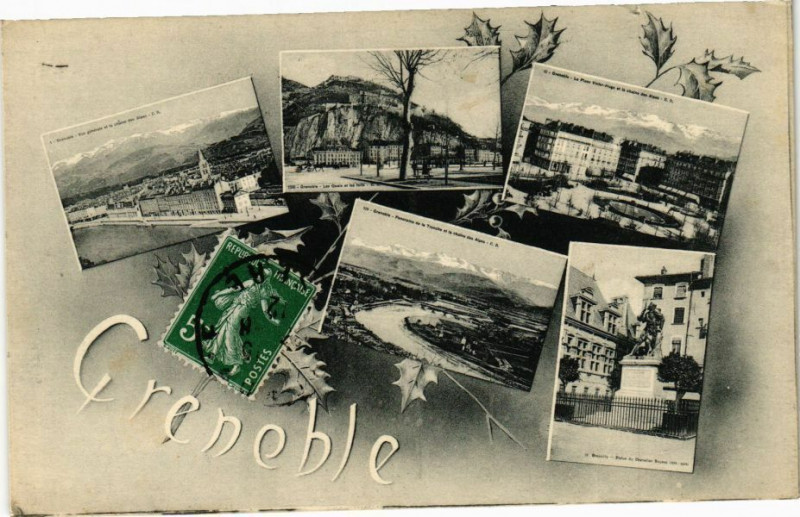 Carte postale ancienne Grenoble à Grenoble