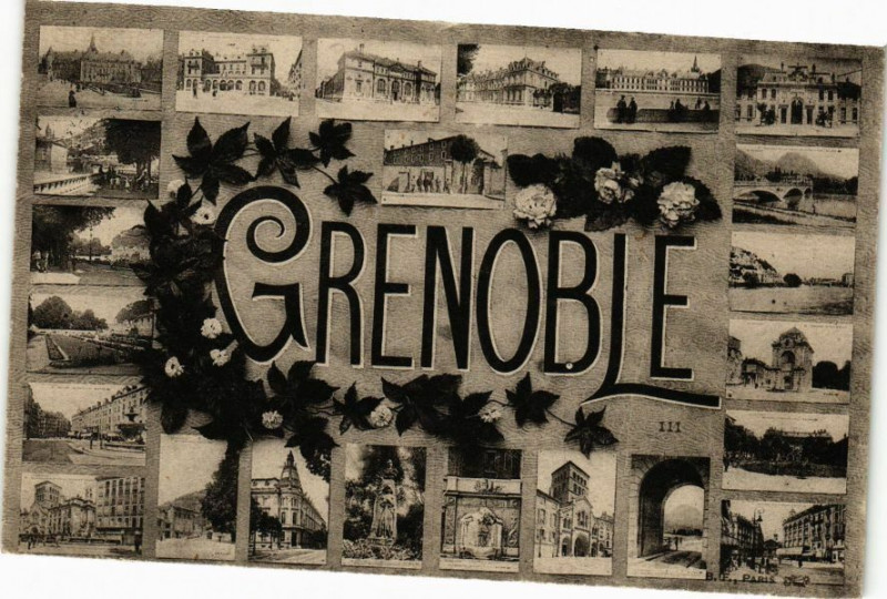 Carte postale ancienne Grenoble à Grenoble