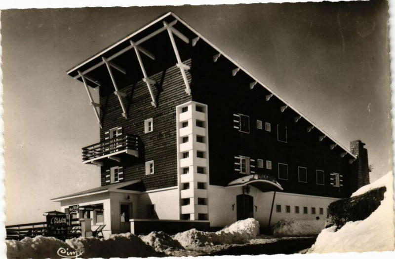 Carte postale ancienne Station de Chamrousse à Chamrousse