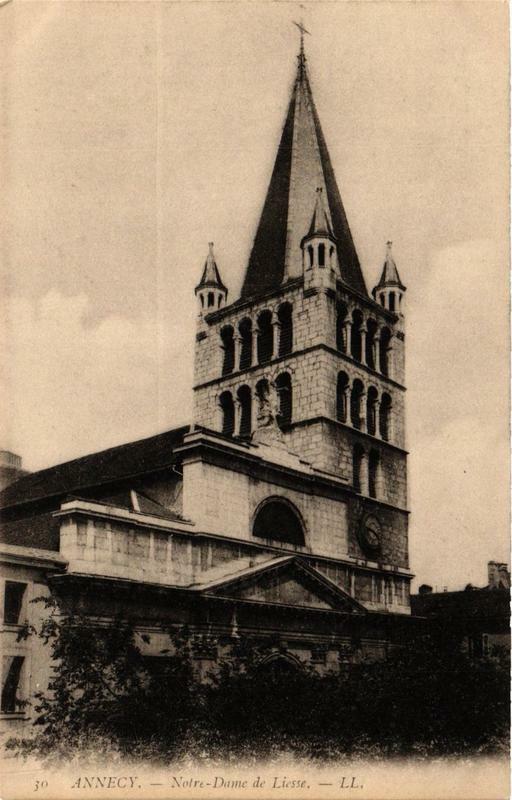 Carte postale ancienne Annecy N.-D. de Liesse à Annecy