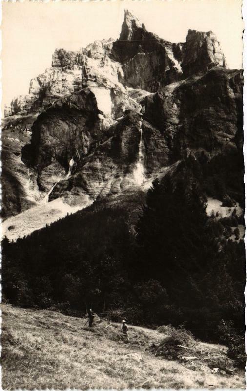 Carte postale ancienne Sixt Vue sur le Tenneverge