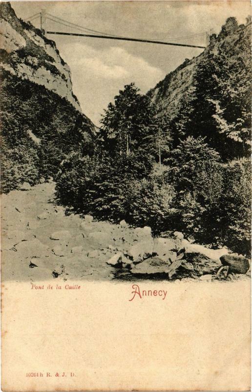 Carte postale ancienne Annecy à Annecy