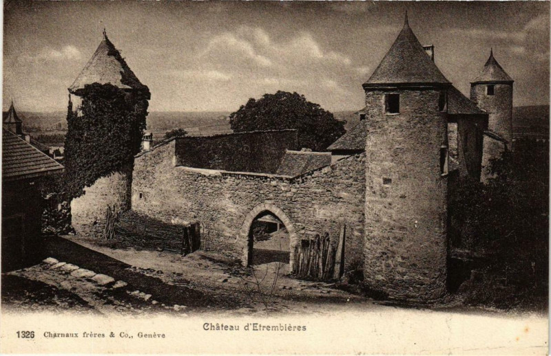 Carte postale ancienne Chateau d'ETREMBIEREs