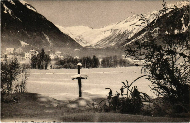 Carte postale ancienne Chamonix en Hives