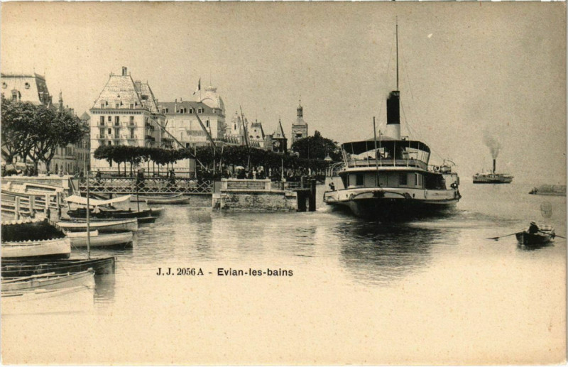 Carte postale ancienne Evian-les-Bains à Évian-les-Bains
