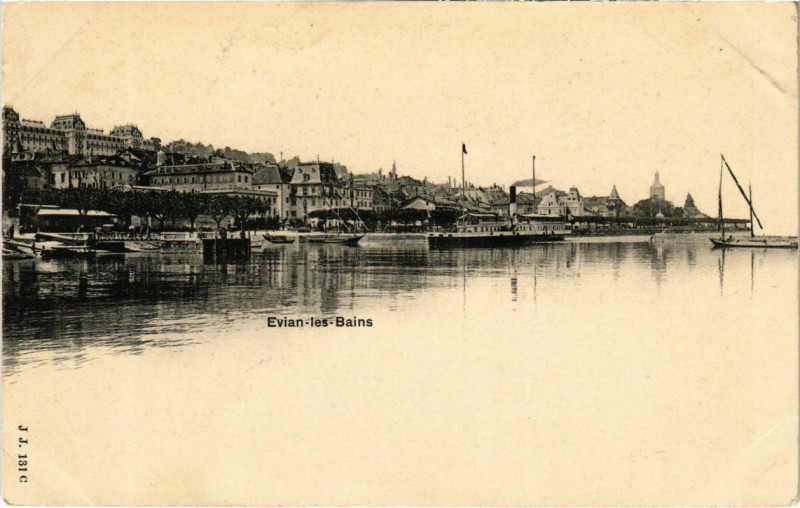 Carte postale ancienne Evian-les-Bains à Évian-les-Bains