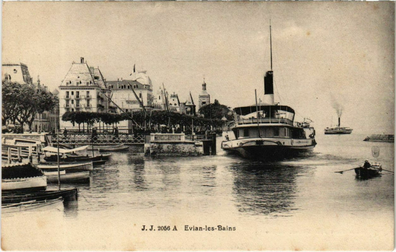Carte postale ancienne Evian-les-Bains à Évian-les-Bains