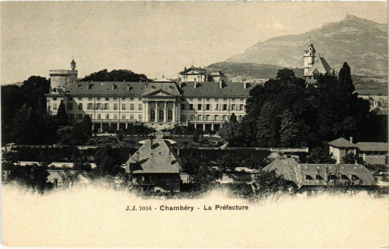 Carte postale ancienne Annecy - La Prefecture à Annecy