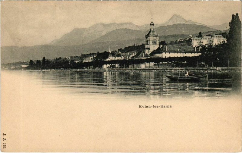 Carte postale ancienne Evian-les-Bains à Évian-les-Bains