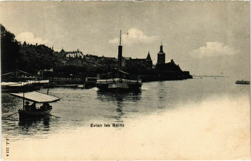 Carte postale ancienne Evian-les-Bains à Évian-les-Bains