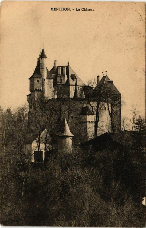 Carte postale ancienne Menthon - Le Chateau
