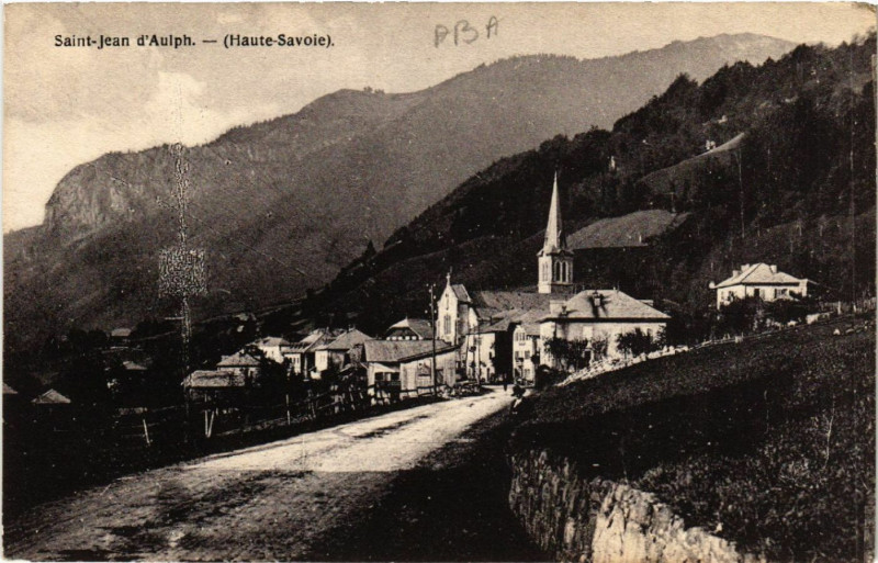Carte postale ancienne Saint-Jean d'Aulph -