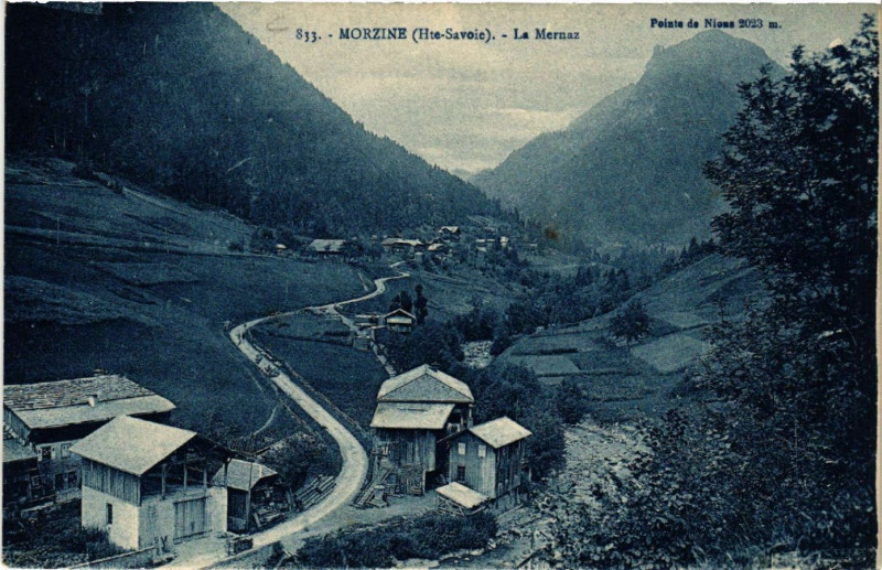 Carte postale ancienne Morzine - La Mernaz à Morzine