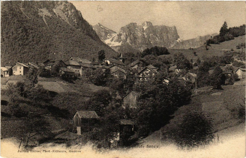 Carte postale ancienne Les Chamonix
