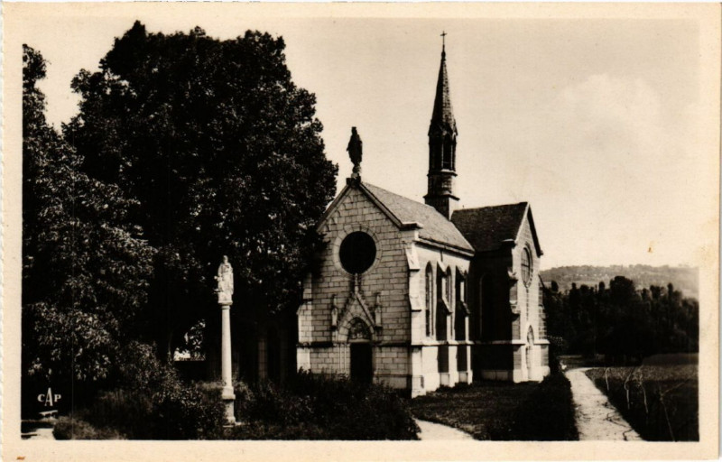 Carte postale ancienne Rumilly - Notre Dame de l'Aumone à Rumilly