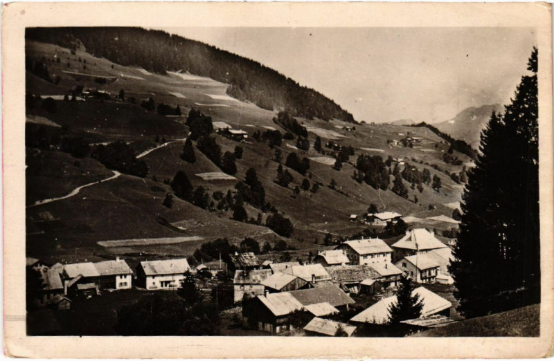 Carte postale ancienne Les Gets (alt 1172 m) - Vue generale aux Gets
