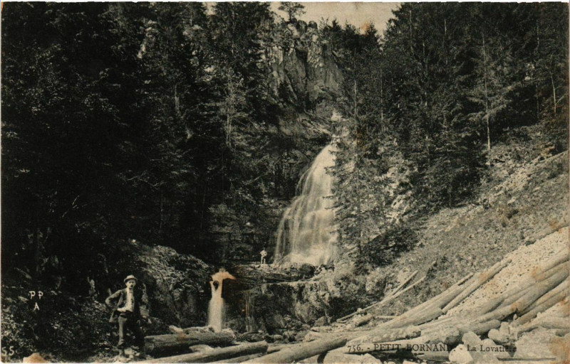 Carte postale ancienne Petit Bornand - Le Lovattire
