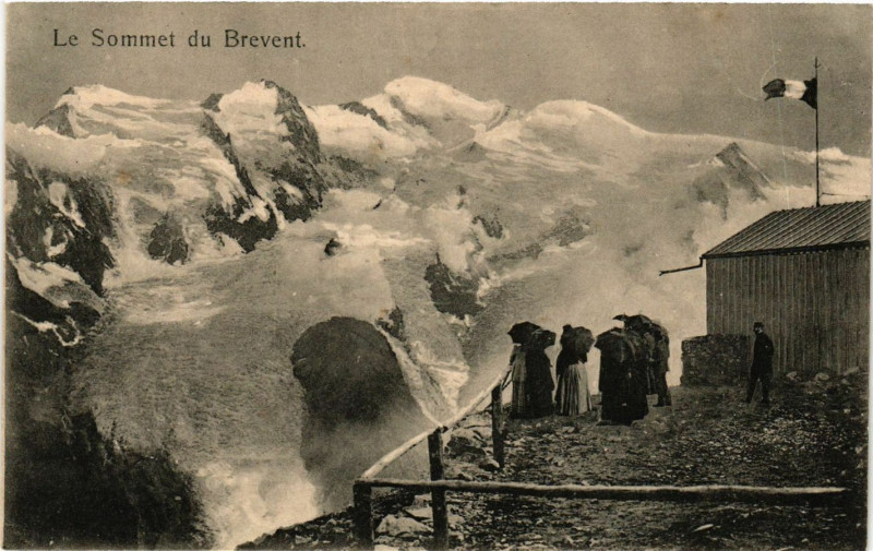 Carte postale ancienne Le Sommet du Brevent