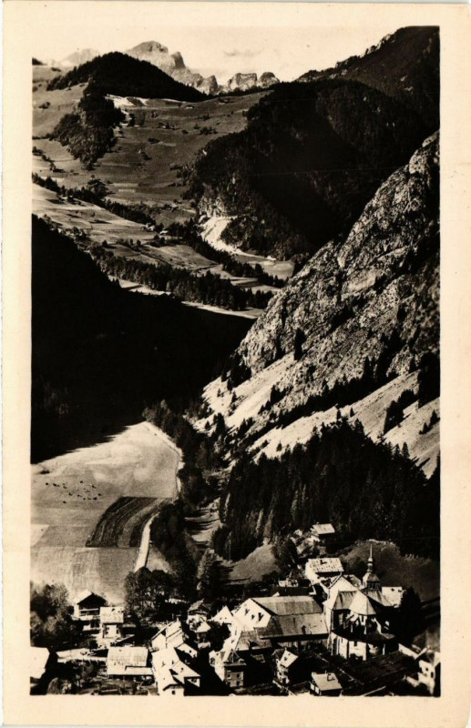 Carte postale ancienne Abondance - Vue générale à Abondance