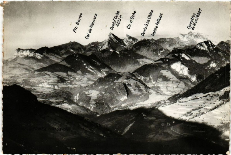 Carte postale ancienne Haute Savoie