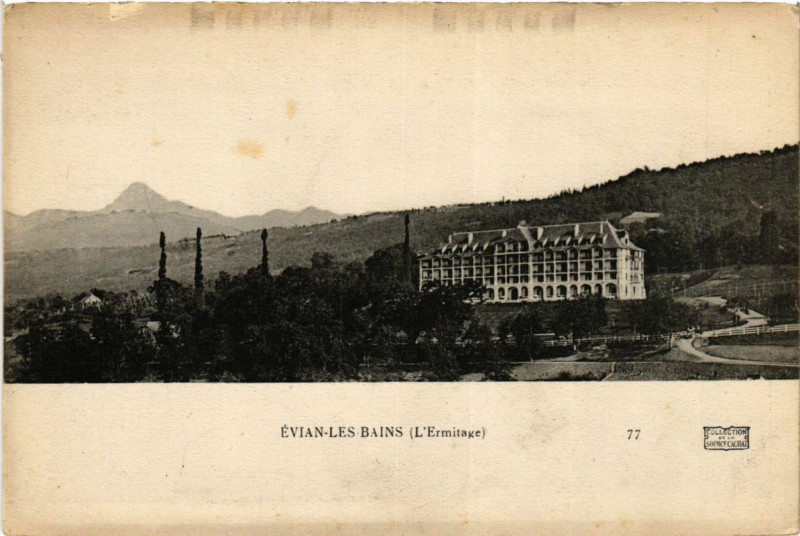 Carte postale ancienne Evian-les-Bains à Évian-les-Bains