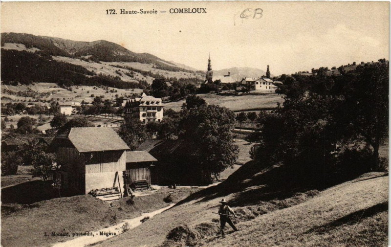Carte postale ancienne Combloux à Combloux