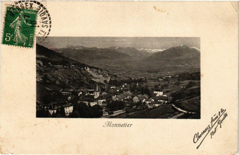 Carte postale ancienne Monnetier