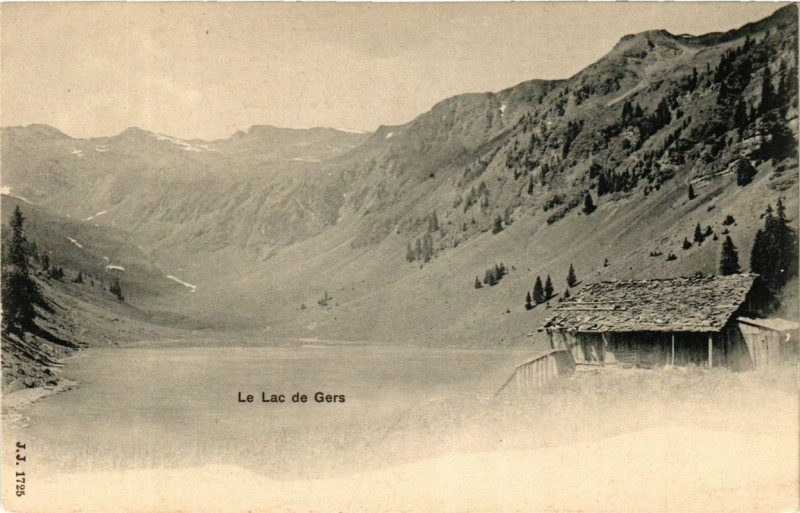 Carte postale ancienne Le Lac de Gers