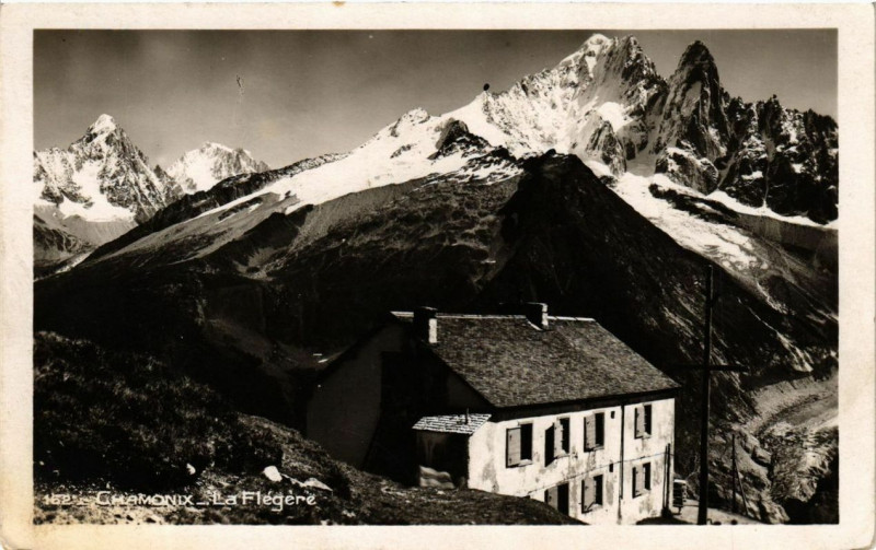 Carte postale ancienne Chamonix La Flegere