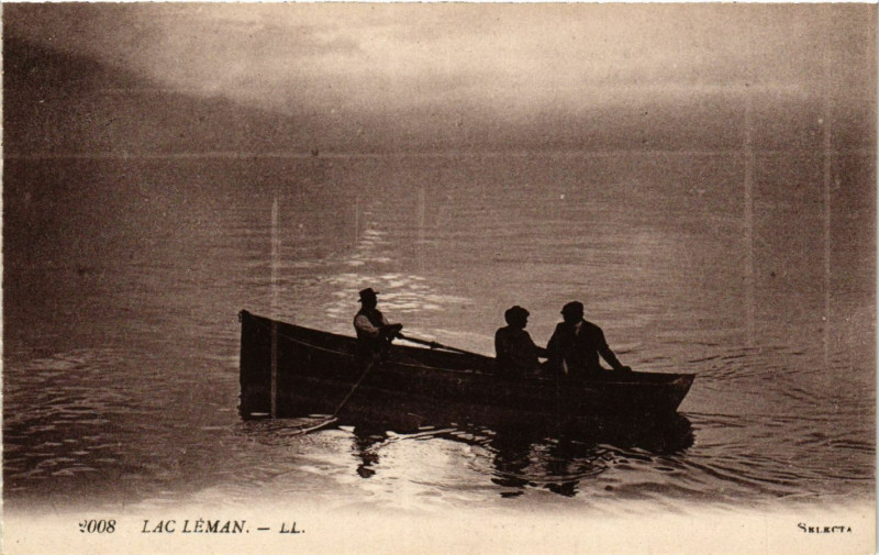 Carte postale ancienne Lac Leman