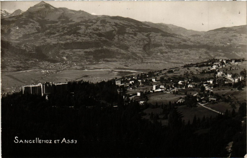 Carte postale ancienne Sanchellemoz et Assy