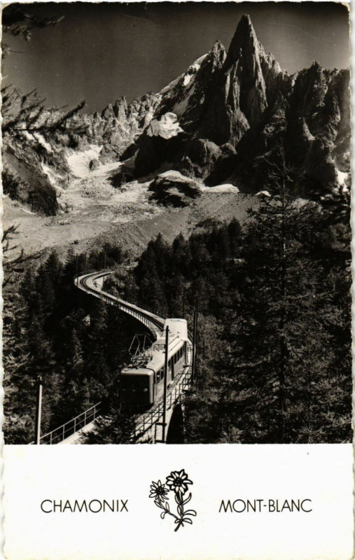 Carte postale ancienne Chamonix Mont-Blanc à Chamonix-Mont-Blanc