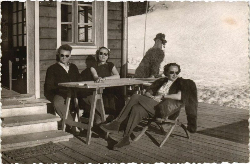 Carte postale ancienne Col des Gets