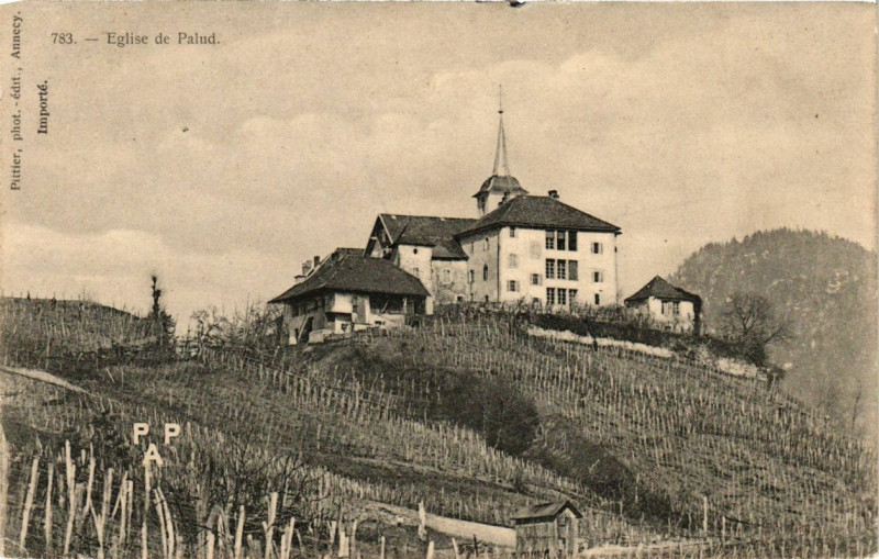 Carte postale ancienne Eglise de Palud