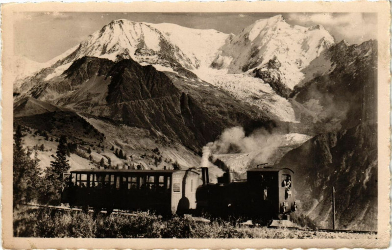 Carte postale ancienne L'Aiguille de Bionnassay
