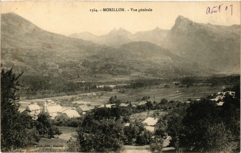 Carte postale ancienne Morilon - Vue générale