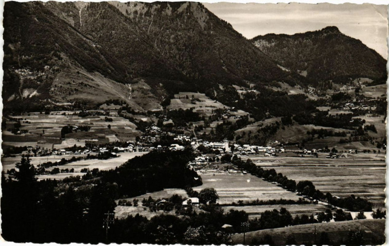 Carte postale ancienne Tanninces - Vue générale