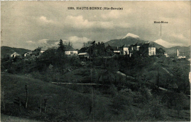 Carte postale ancienne Haute-Boonne