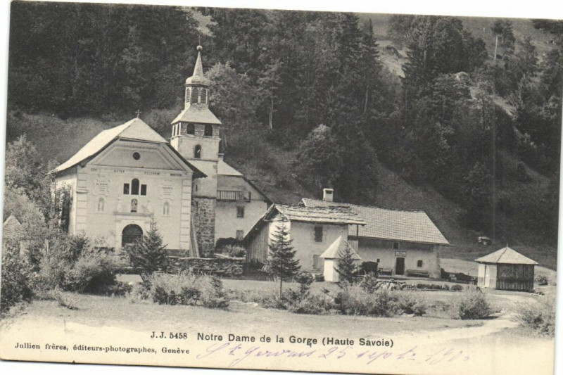 Carte postale ancienne Notre Dame de la Gorge