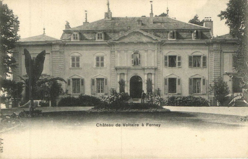 Carte postale ancienne Chateau de Voltaire a Ferney