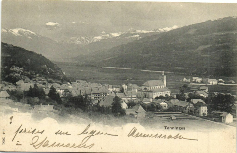 Carte postale ancienne Tanninges