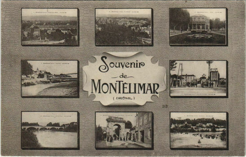 Carte postale ancienne Montelimar Scenes - Views à Montélimar