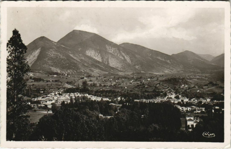 Carte postale ancienne Dieulefit vue generale France à Dieulefit