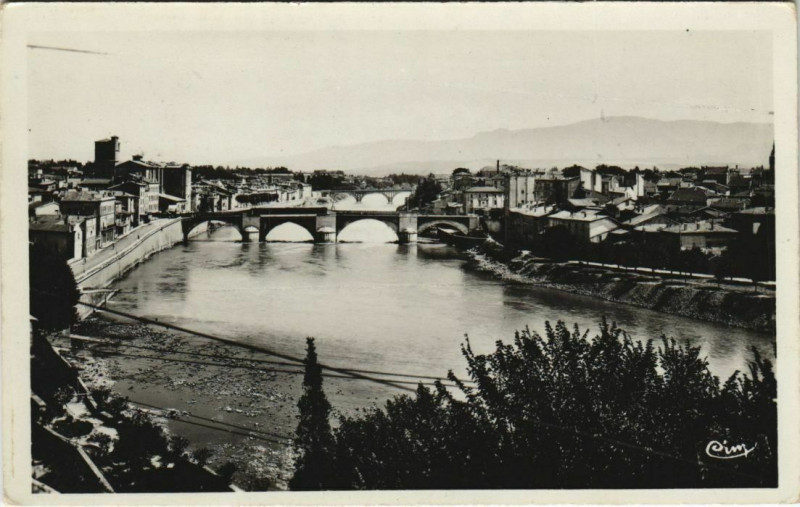 Carte postale ancienne Romans vue generale France