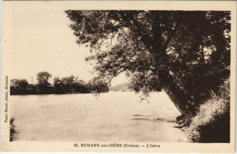Carte postale ancienne Romans L'Isere France