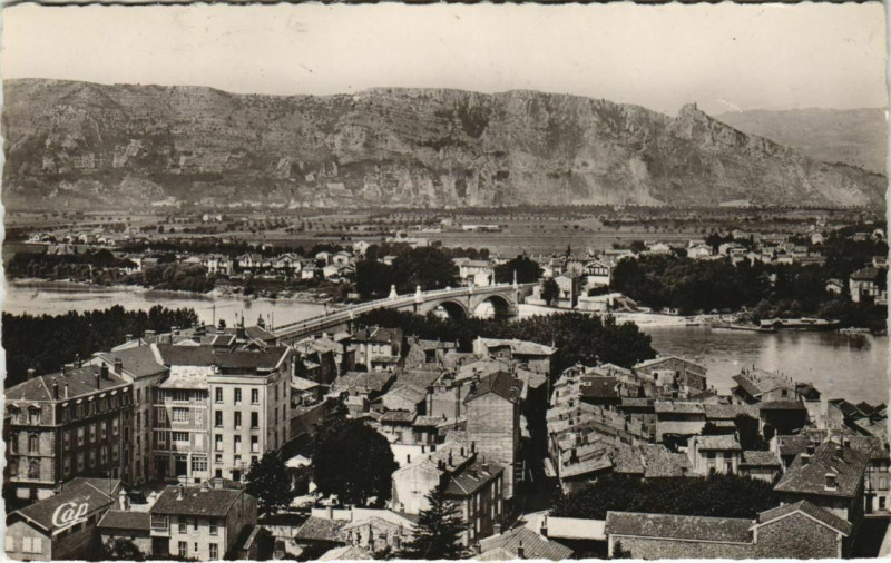 Carte postale ancienne Valence vue generale France à Valence