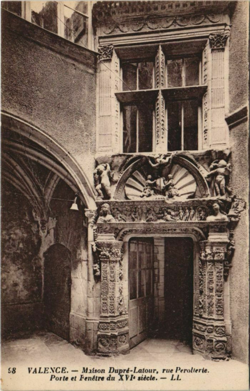 Carte postale ancienne Valence Maison Dupre France à Valence